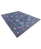 Power Loomed Pasha Wool Rug 9' 4" X 11' 11" 9' 4" X 11' 11" (284 X 363) / Blue / Blue