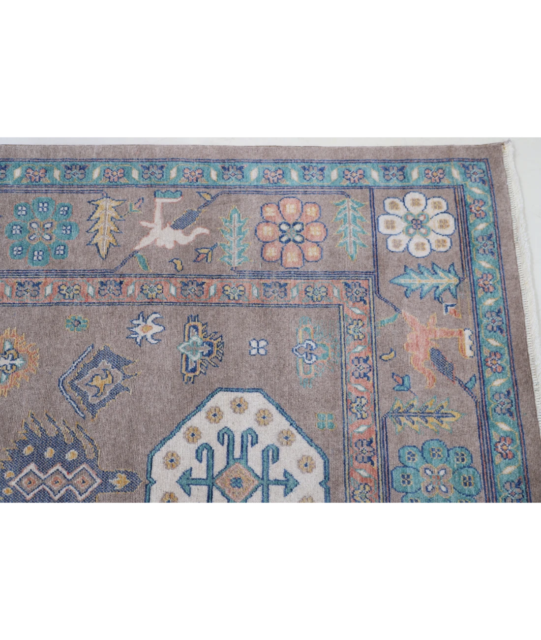Power Loomed Pasha Wool Rug 8' 0" X 9' 11" 8' 0" X 9' 11" (244 X 302) / Brown / Brown