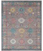 Power Loomed Pasha Wool Rug 8' 0" X 9' 11" 8' 0" X 9' 11" (244 X 302) / Brown / Brown