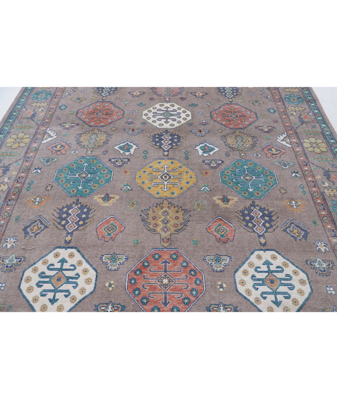 Power Loomed Pasha Wool Rug 8' 0" X 10' 0" 8' 0" X 10' 0" (244 X 305) / Brown / Brown