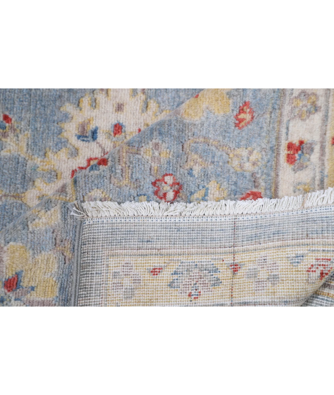 Power Loomed Pasha Wool Rug 8' 1" X 10' 1" 8' 1" X 10' 1" (246 X 307) / Blue / Blue