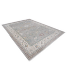 Power Loomed Pasha Wool Rug 9' 0" X 12' 0" 9' 0" X 12' 0" (274 X 366) / Grey / Ivory