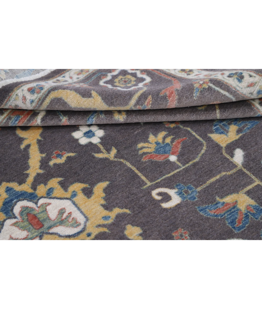 Power Loomed Pasha Wool Rug 8' 0" X 9' 10" 8' 0" X 9' 10" (244 X 300) / Brown / Brown