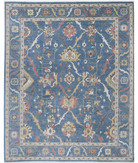 Power Loomed Pasha Wool Rug 8' 0" X 9' 11" 8' 0" X 9' 11" (244 X 302) / Blue / Blue