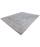 Power Loomed Pasha Wool Rug 11' 10" X 14' 9" 11' 10" X 14' 9" (361 X 450) / Blue / Blue
