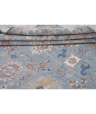 Power Loomed Pasha Wool Rug 11' 10" X 14' 9" 11' 10" X 14' 9" (361 X 450) / Blue / Blue