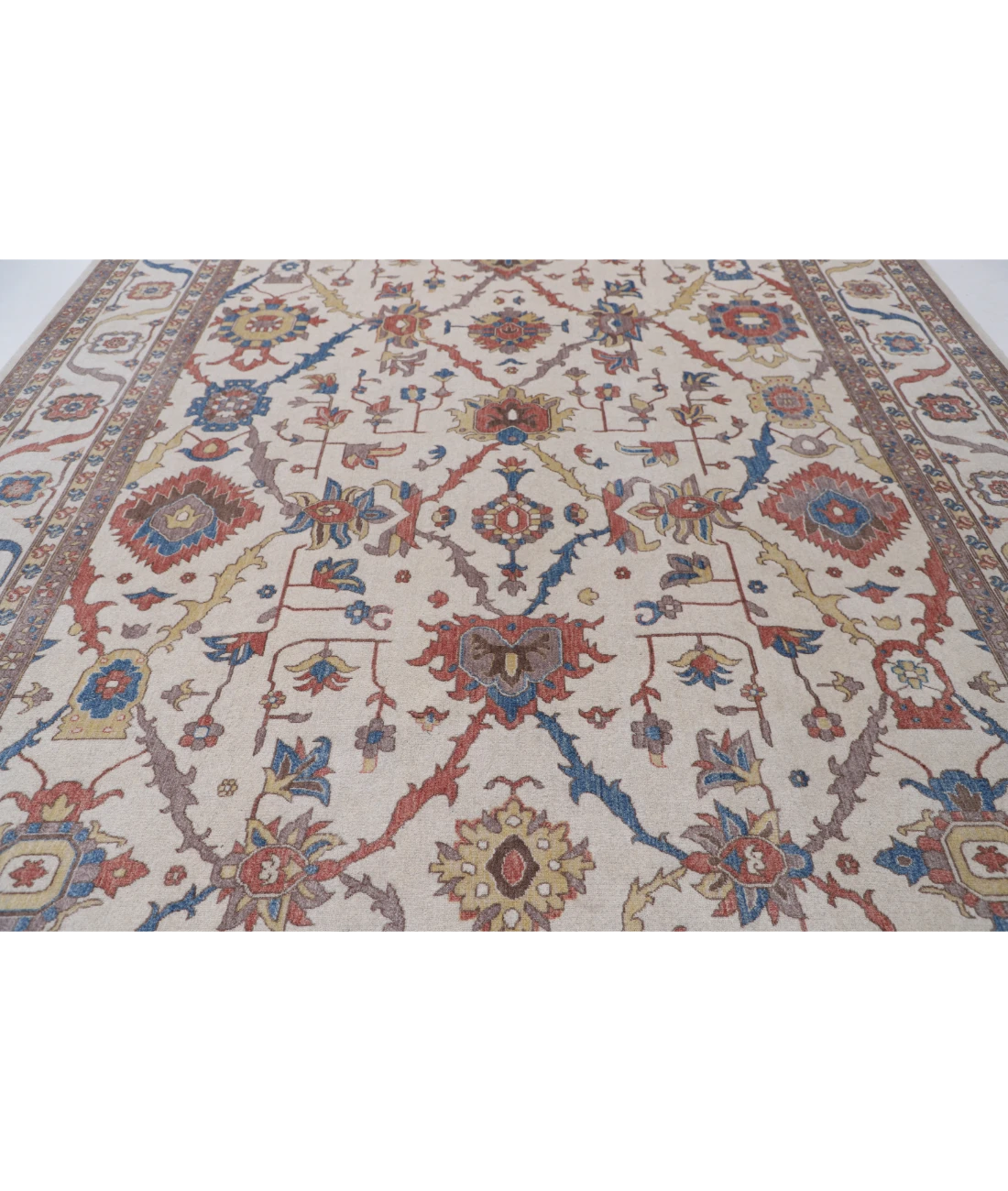 Power Loomed Pasha Wool Rug 9' 11" X 13' 9" 9' 11" X 13' 9" (302 X 419) / Ivory / Ivory