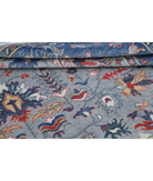 Power Loomed Pasha Wool Rug 7' 11" X 10' 0" 7' 11" X 10' 0" (241 X 305) / Grey / Blue