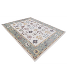 Power Loomed Pasha Wool Rug 7' 10" X 9' 10" 7' 10" X 9' 10" (239 X 300) / Ivory / Green