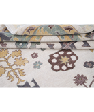 Power Loomed Pasha Wool Rug 7' 10" X 9' 10" 7' 10" X 9' 10" (239 X 300) / Ivory / Green